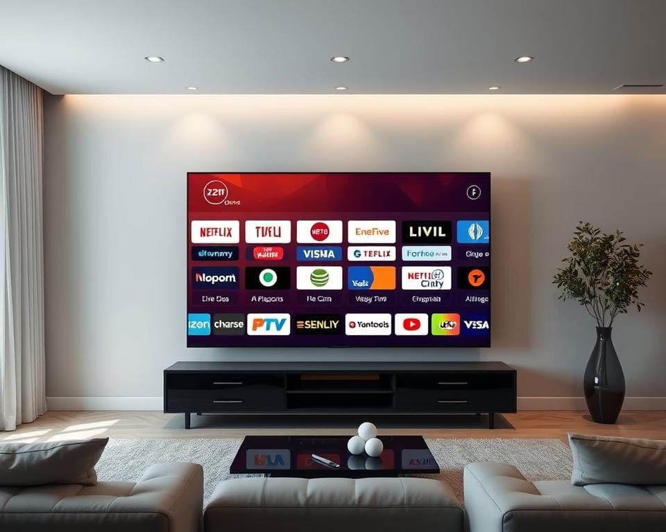 A high-quality image of "Chaînes internationales streaming" showcasing a modern, sleek streaming interface with a variety of international channel icons and logos. The scene is set in a minimalist, contemporary living room with soft lighting, neutral tones, and subtle textures. The television screen dominates the frame, displaying a diverse selection of live channels from around the world, reflecting the global reach and comprehensive content offerings of the Z2U IPTV service. The image conveys a sense of seamless, immersive entertainment and easy access to international programming, aligning with the "Pourquoi choisir Z2U IPTV pour votre expérience de streaming" section title. A high-quality image of "Chaînes internationales streaming" showcasing a modern, sleek streaming interface with a variety of international channel icons and logos. The scene is set in a minimalist, contemporary living room with soft lighting, neutral tones, and subtle textures. The television screen dominates the frame, displaying a diverse selection of live channels from around the world, reflecting the global reach and comprehensive content offerings of the Z2U IPTV service. The image conveys a sense of seamless, immersive entertainment and easy access to international programming, aligning with the "Pourquoi choisir Z2U IPTV pour votre expérience de streaming" section title.