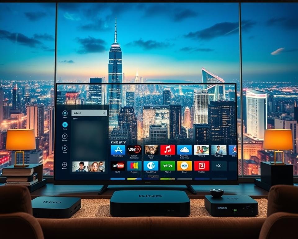 King IPTV interface