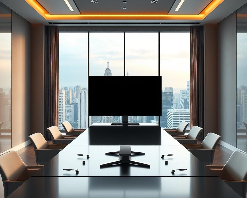 A high-fidelity architectural rendering of a modern law office interior, depicting an elegantly appointed conference room with a large panoramic window overlooking a bustling city skyline. The room is bathed in soft, indirect lighting that casts a warm, professional ambiance. Prominent on the conference table is a state-of-the-art television display, symbolizing the legal aspects of digital media and internet technologies. The overall composition conveys a sense of authority, thoughtfulness, and technological sophistication, reflecting the complex legal landscape surrounding online media consumption. A high-fidelity architectural rendering of a modern law office interior, depicting an elegantly appointed conference room with a large panoramic window overlooking a bustling city skyline. The room is bathed in soft, indirect lighting that casts a warm, professional ambiance. Prominent on the conference table is a state-of-the-art television display, symbolizing the legal aspects of digital media and internet technologies. The overall composition conveys a sense of authority, thoughtfulness, and technological sophistication, reflecting the complex legal landscape surrounding online media consumption.